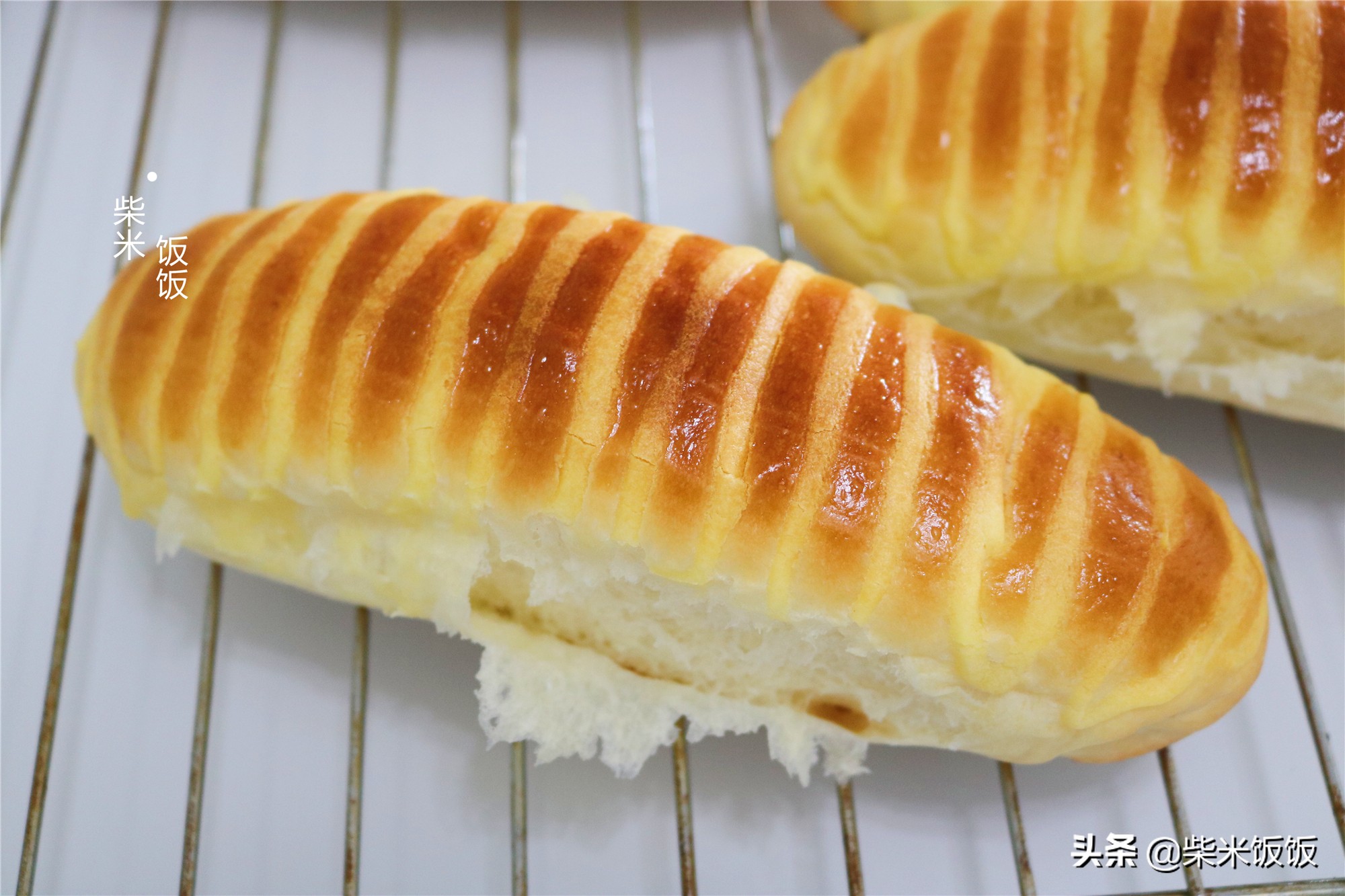 别给孩子买面包了，自己在家做，一次发酵，做法简单，香软好吃