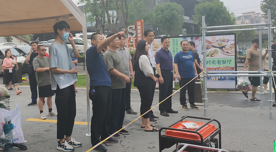郑州市人大常委会指导荥阳市广武镇防汛救灾工作