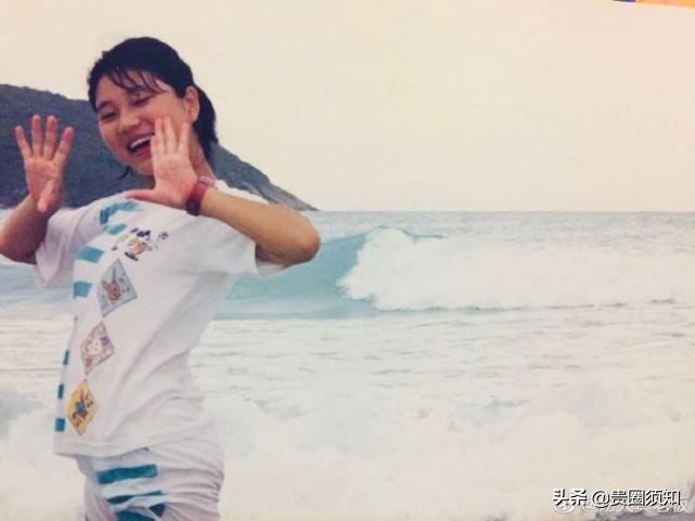 Yang Tianzhen is basked in old according to professing is a belle, figure fine is thin melting and lovely, it is self-confident girl as a child