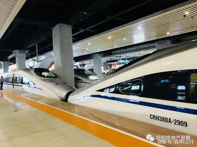 昆明在建及前期工作地铁、有轨电车、铁路、机