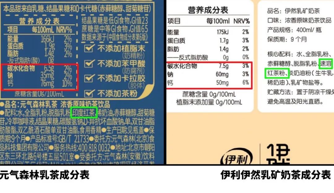 还有一家，别让“0蔗糖”的伊利伊然跑了