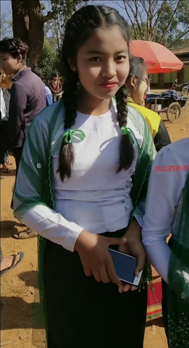缅甸老挝女学生随拍合集老挝皇室公主压轴