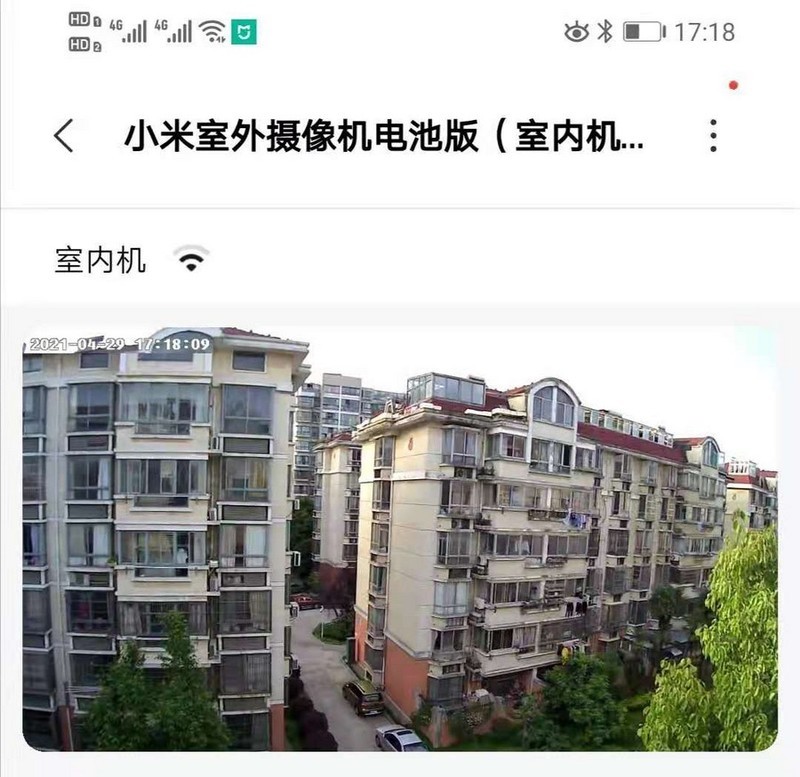 无线安装 无任何束缚 小米室外摄像机（电池版）