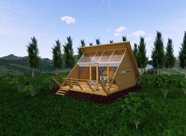 15天建好一家木屋民宿，不仅速度惊人，效果更是令人惊艳