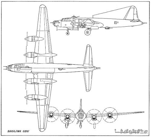 四发巨兽，二战日本远程轰炸机狂想曲之中岛G