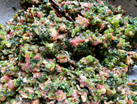圖片[4]-小暑節氣后 以皇帝菜入餡做餃子 鮮香多汁 清爽度過三伏天-起舞食譜網