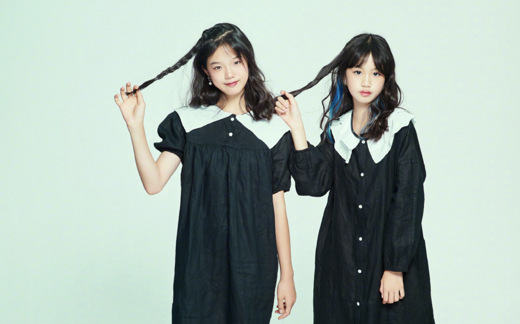 钟丽缇晒母女写真，俩女儿颜值高气场足，妈妈小腹平平仍未能怀孕