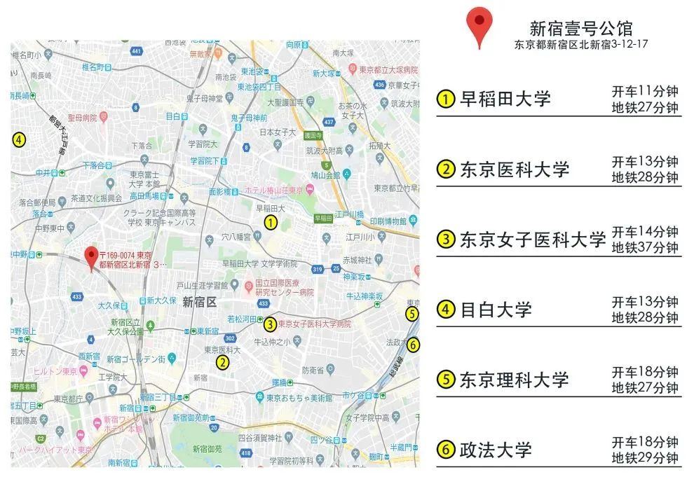 东京新宿区核心地段全新公寓 | 新宿壹号公馆