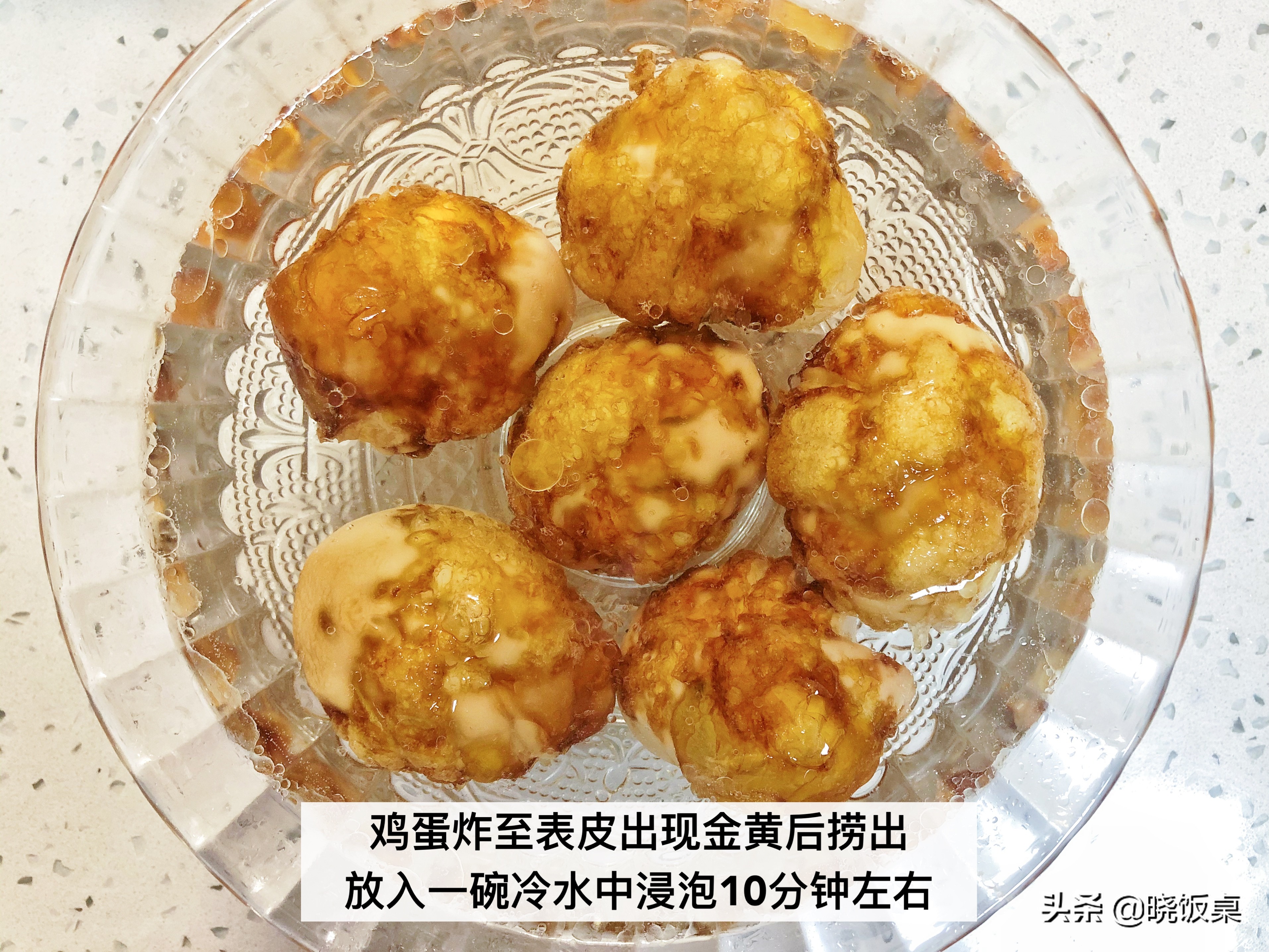 Homemade tiger-skinned eggs with delicious flavor, egg whites are springy, egg yolks are delicious, and a bite is full of juice