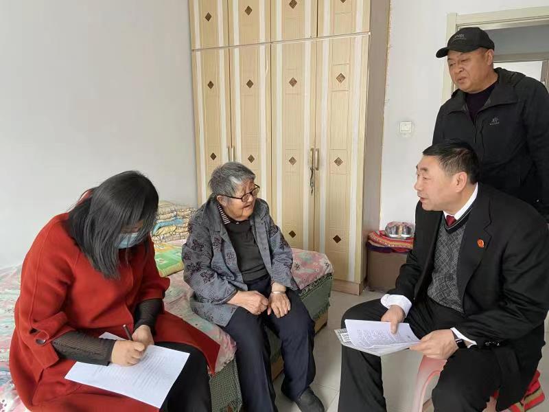 “我为群众办实事”，镇赉法院上门立案暖民心