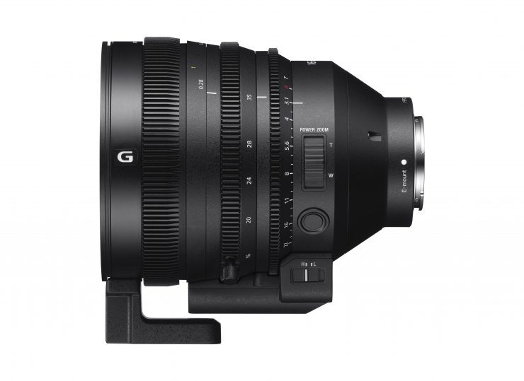 sony公布16-35 mm T3.1 E接口伺服电机驱动器摄像镜头