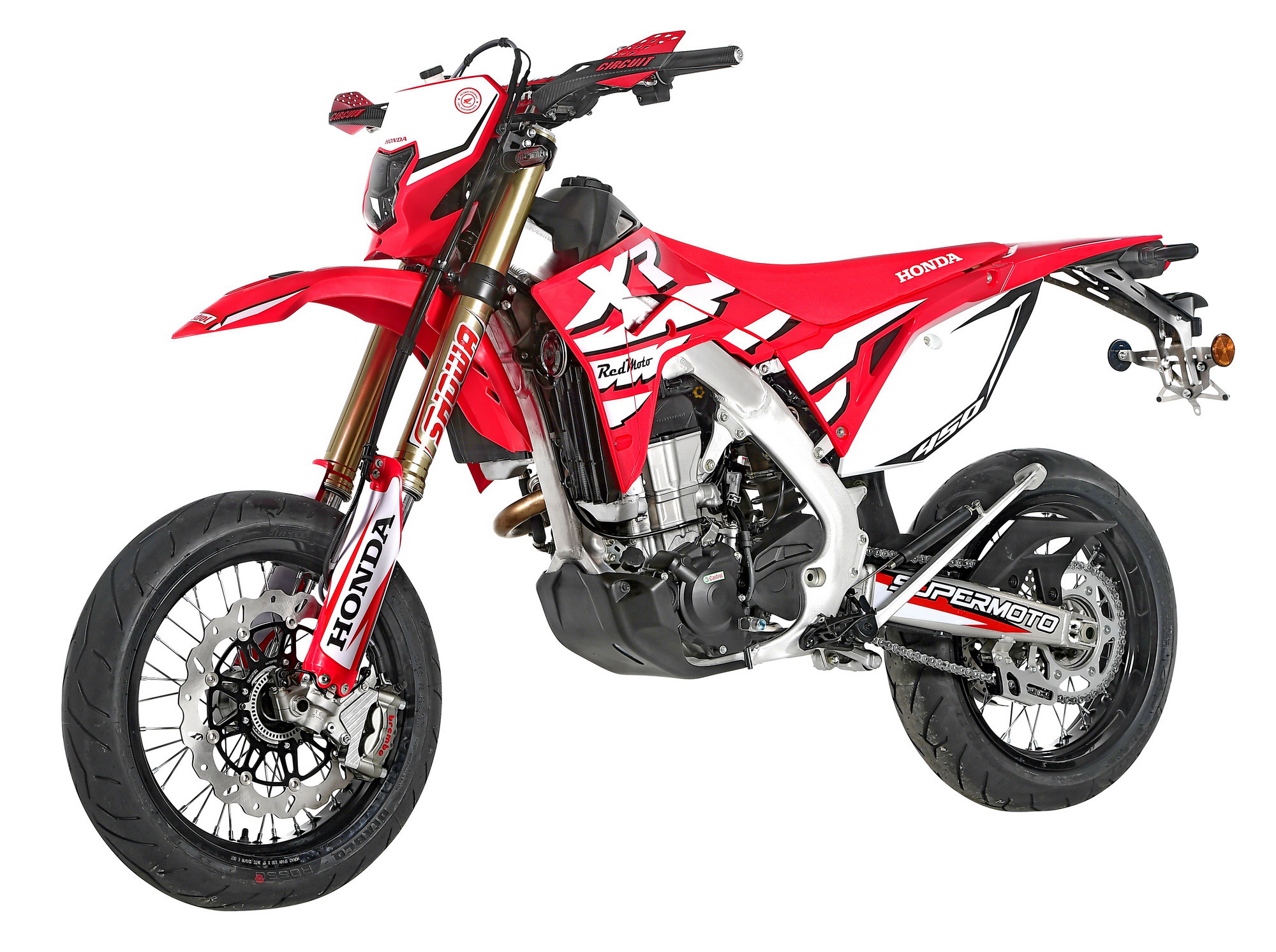 Honda 平台的 款公路越野crf450 系列 亮點資訊