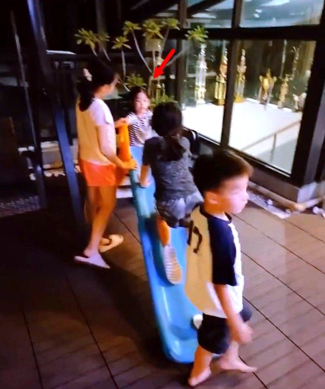 林心如晒下厨动态意外公开女儿声音，霍建华边等吃边陪小海豚玩