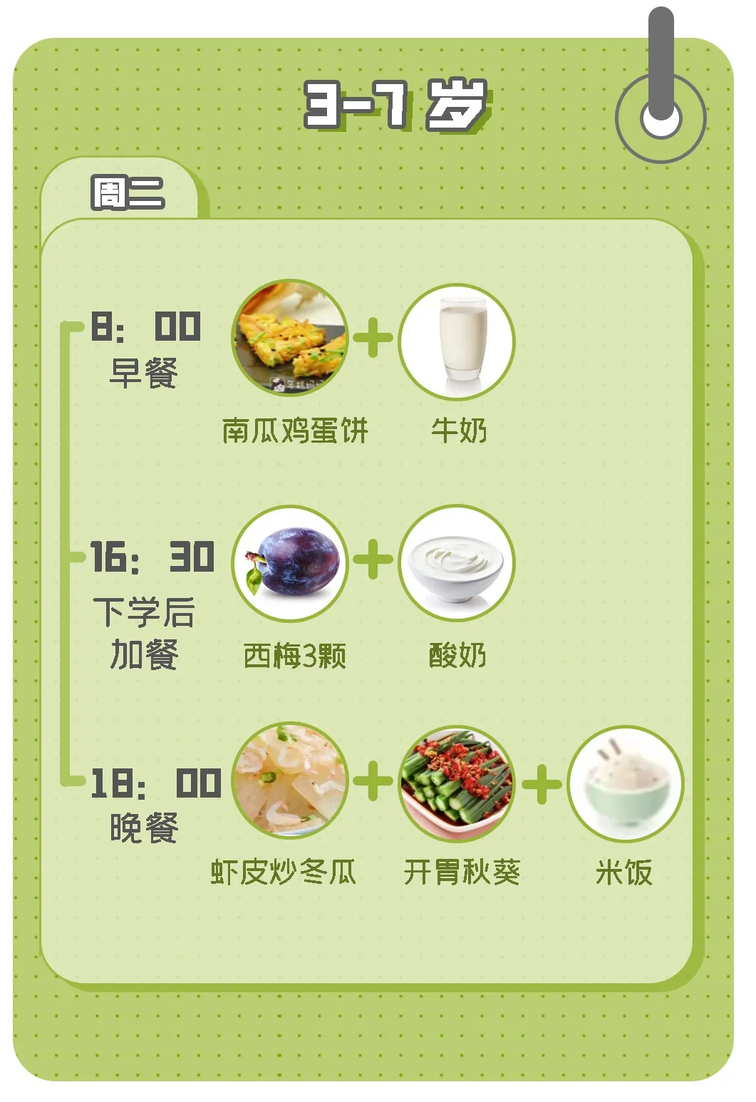 抓住“猛长期”尾巴!照着这个餐单来,娃的一日三餐都是营养满分 娃的一日三餐 第14张 抓住“猛长期”尾巴!照着这个餐单来,娃的一日三餐都是营养满分 娃的一日三餐 第14张
