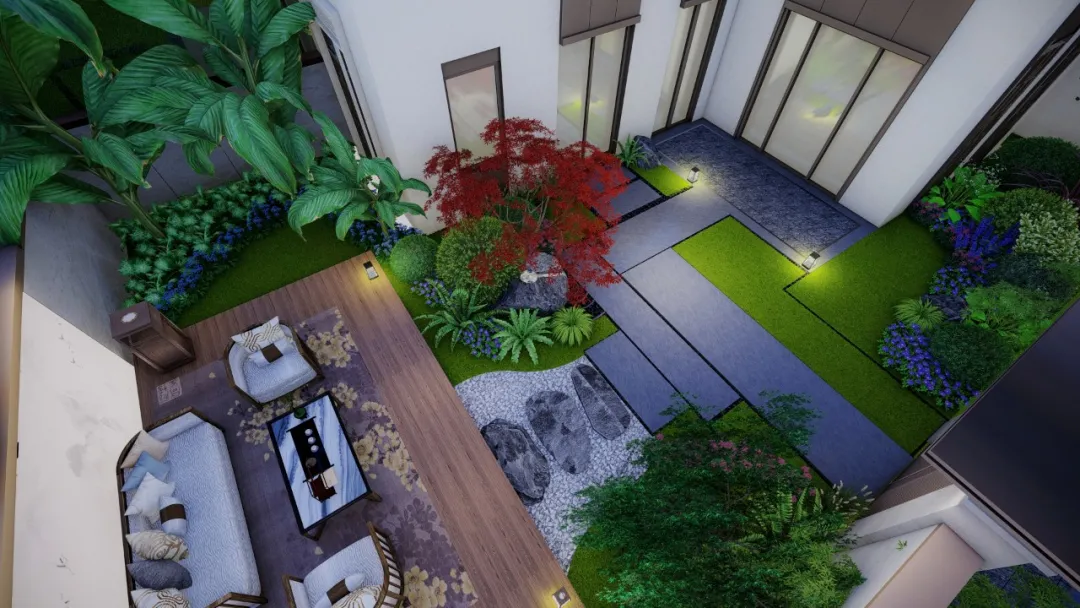 吾悦天玺丨院子里的春天，每一个角落都是风景