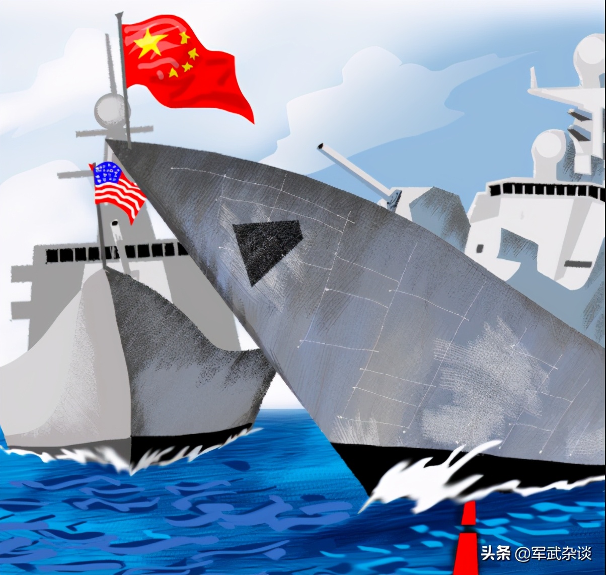 中国和美国对决的最强舰队，南海舰队，是中国成为远洋国家的关键