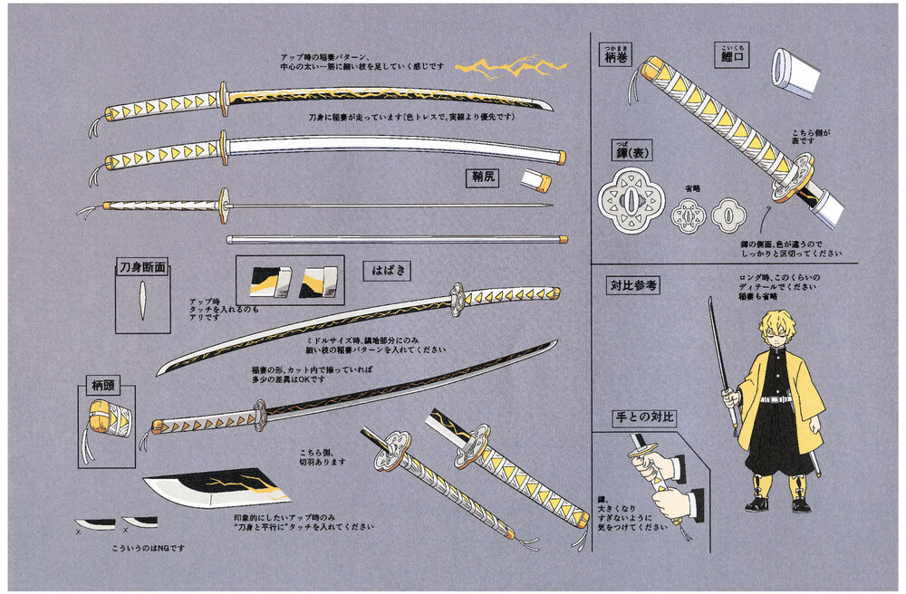 鬼滅之刃 鬼殺隊主要角色介紹 人物和武器設計欣賞 動漫王國