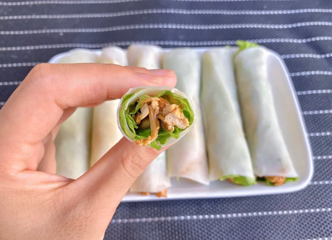 饺子皮版鸡丝卷饼送给健康饮食的你 美食做法 第11张 饺子皮版鸡丝卷饼送给健康饮食的你 美食做法 第11张