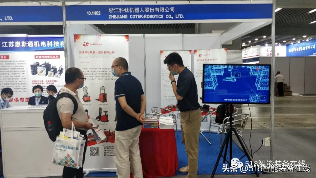 科技创新，演绎中国智造——科钛机器人亮相LET展