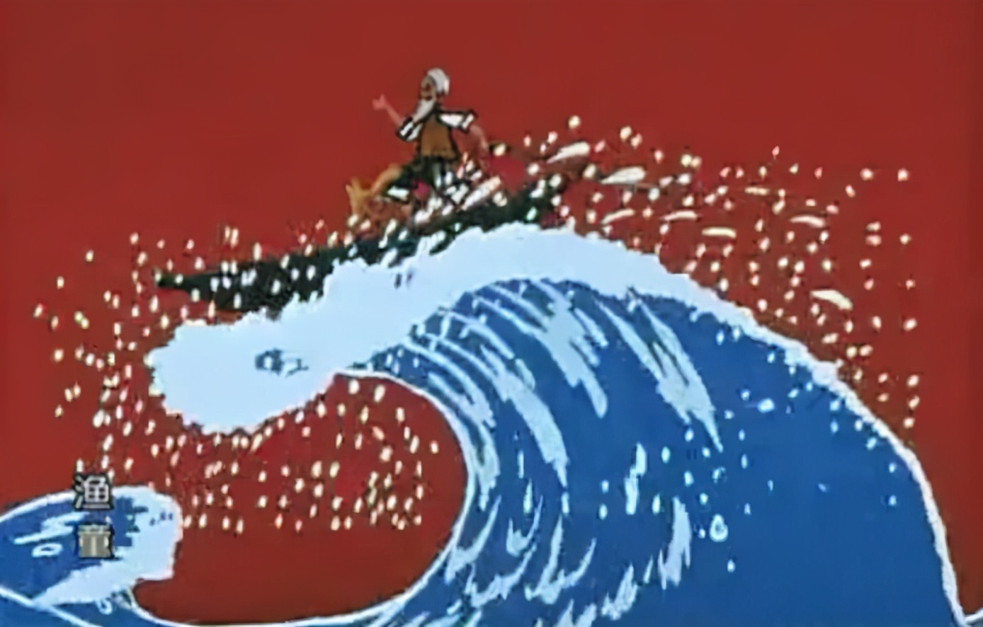 为了生计,在风高浪急的黑夜捕鱼,却意外打捞上一个画着渔童的古老鱼盆