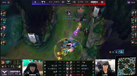 LOL: Faker returns to a hair to take a team to send get the better of, GEN of T1 2-0 sweep anything away