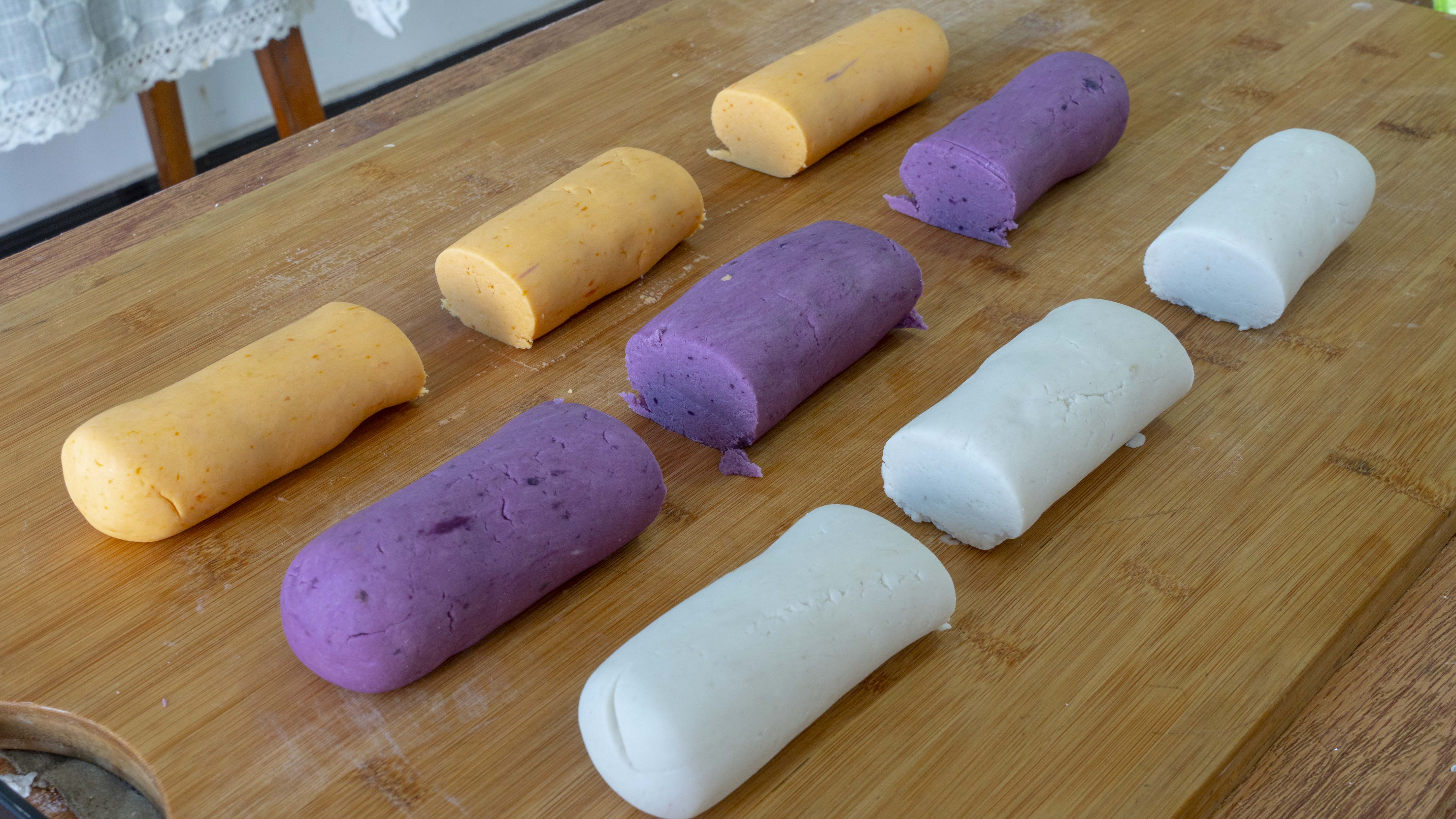 自製三色薯片，不用土豆，南方特色做法，又酥又脆，比買的好吃