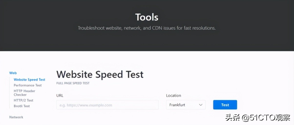 测速工具介绍，局域网站测速的7大工具介绍？