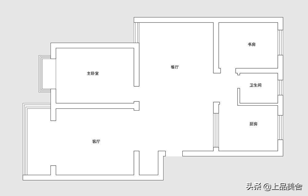 96平地中海风格，她家只在餐厅做了一幅画，让人第一眼就爱上了