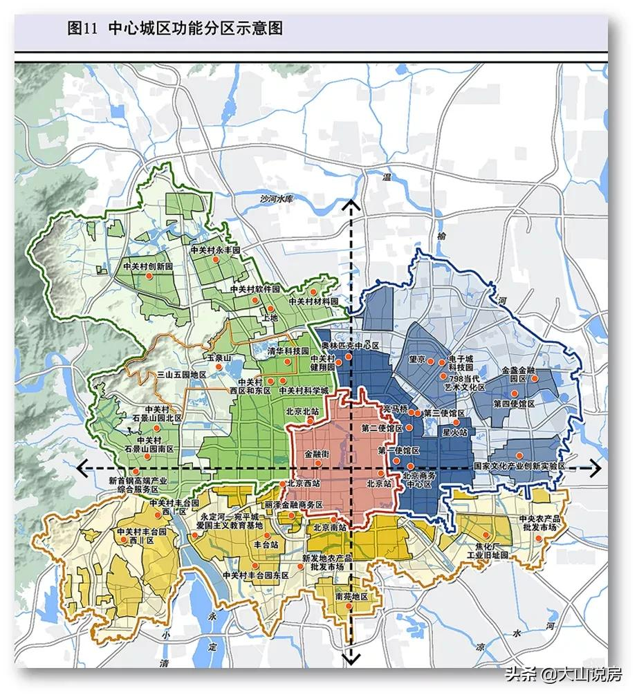 北京产业新格局:5环内是“华盛顿特区”,5-6环是“硅谷”