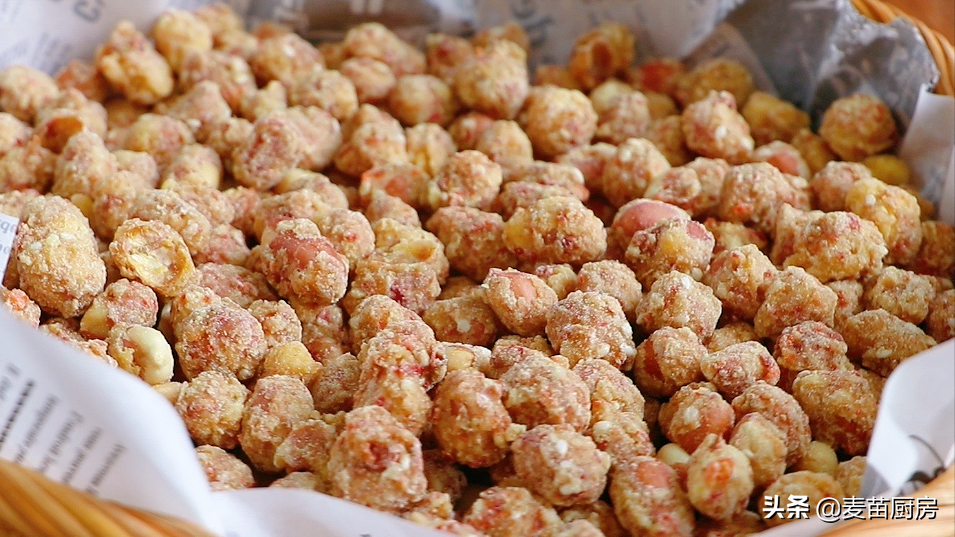 年夜飯花生好吃做法，加2雞蛋，老吃法教會你，吃一次就念念不忘