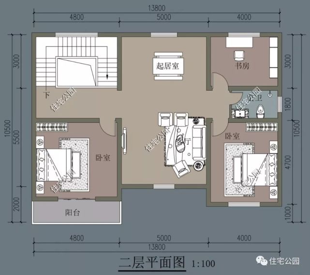 精选图库：20套农村美式风格户型图