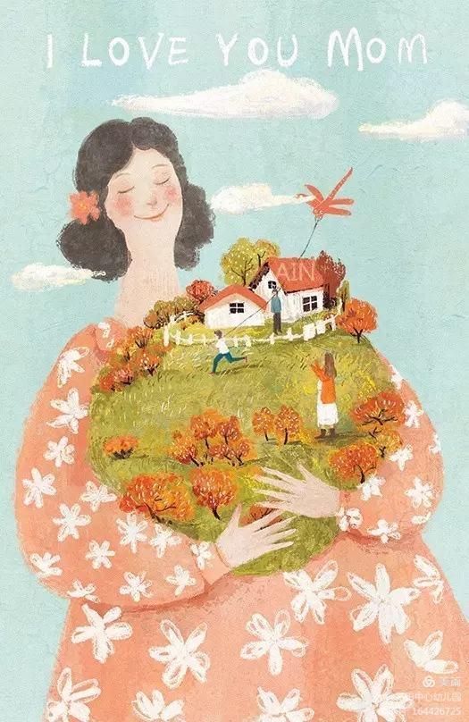 “母亲节，为爱而感动”——严田中心幼儿园母亲节主题活动