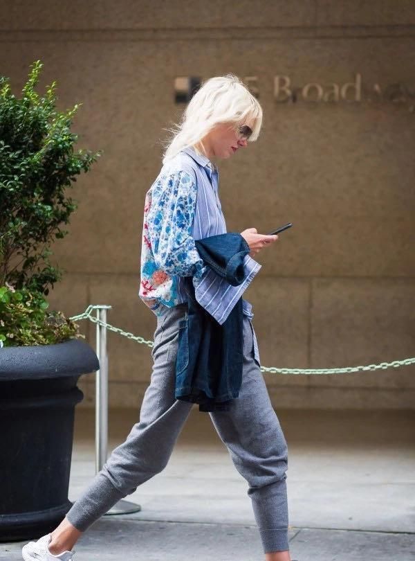 最近火了一种裤子：叫“卫裤”，遮肉显瘦又显