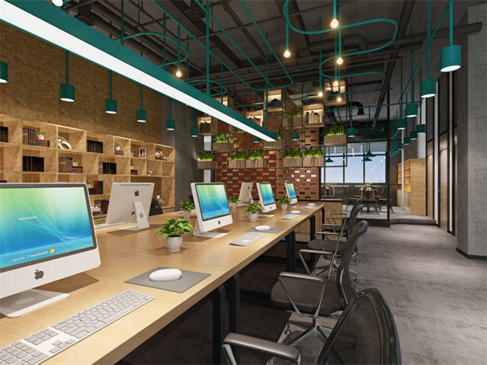 创意休闲的办公室设计，在这里面办公是一种享受