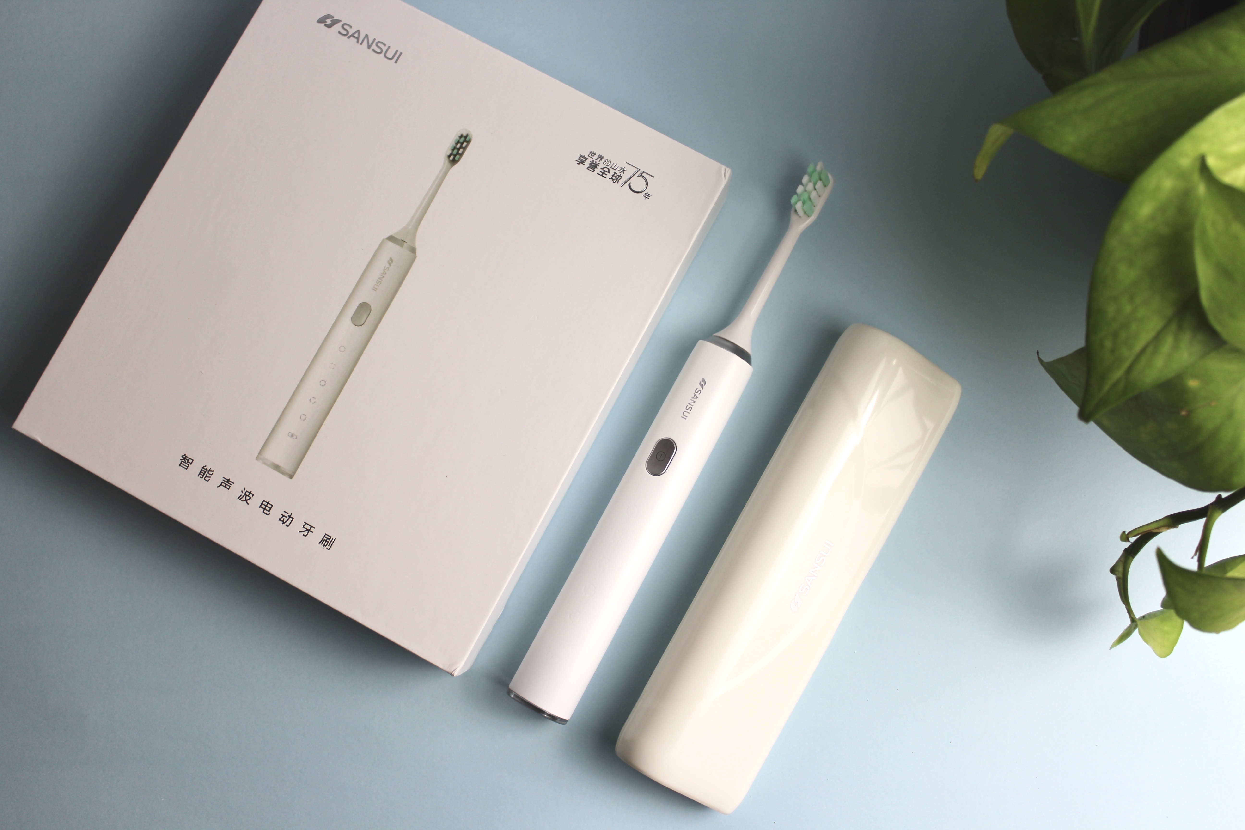 美好的一天，从SANSUI S500电动牙刷开始