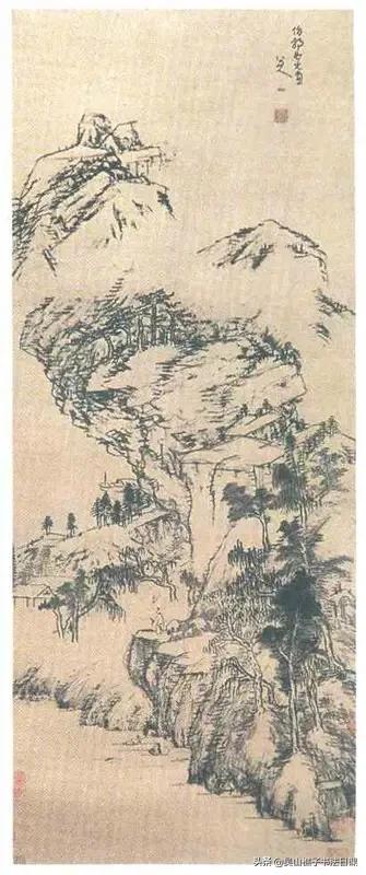 八大山人山水画