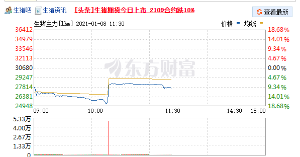 Market dimensions already was amounted to 2 trillion, hog futures now reopen after a cessation of business