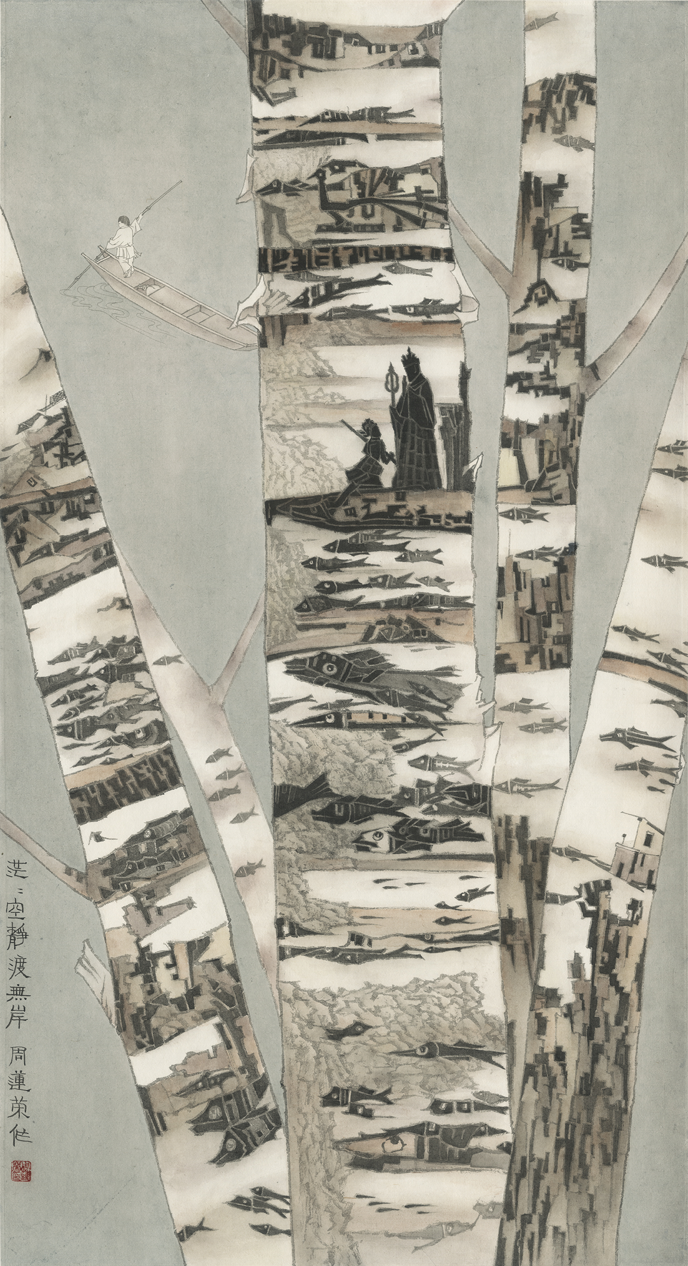 花木本天成 妙手偶得之——著名画家周莲荣寄情于工笔，感悟造化之神奇