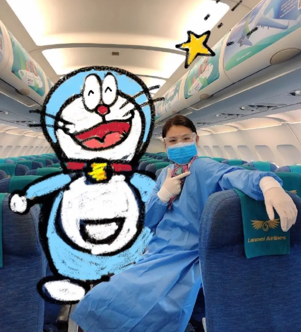 最美逆行者！#秀空姐#你猜这是什么航空公司的空