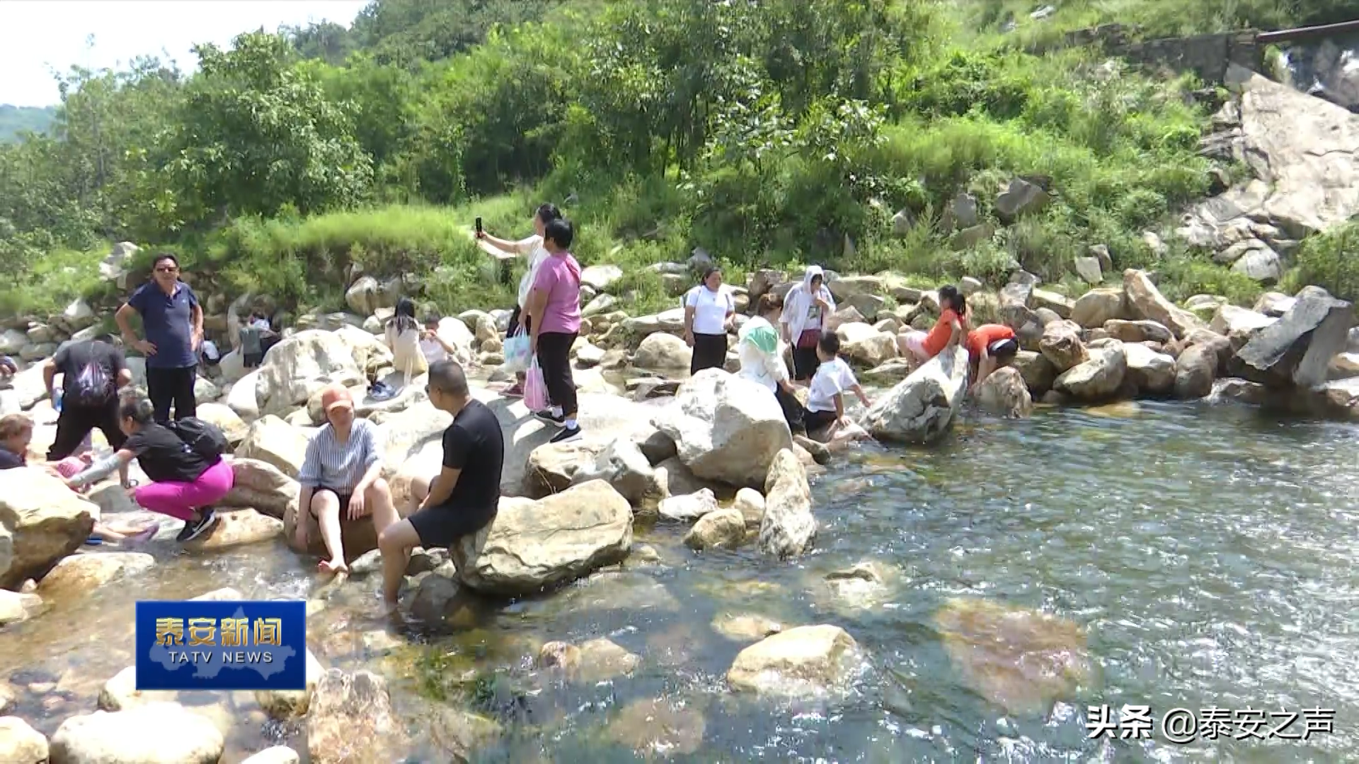 泰山景区大津口乡 好风景带来好光景 记者追踪 泰安民生网