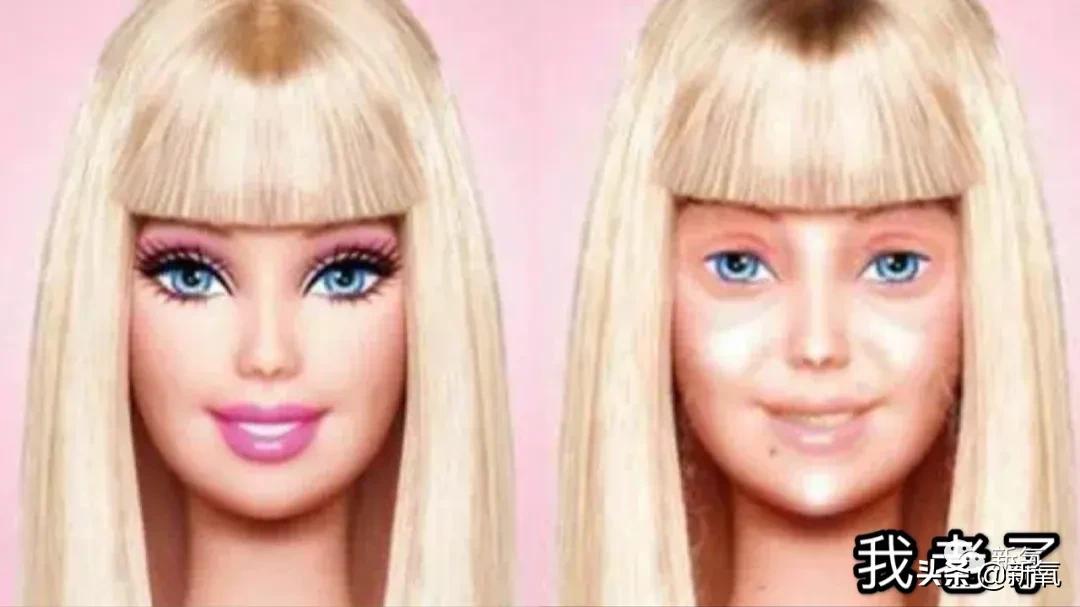 陪伴大家長大的芭比娃娃，也根據流行審美悄悄的換臉呢