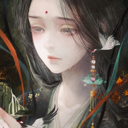 泪流满面的女生哭泣的头像