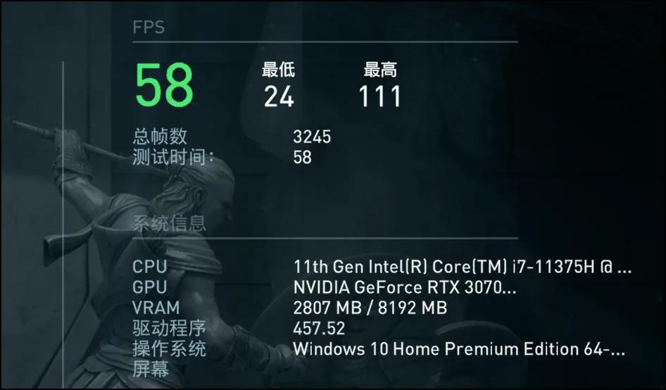 第11代酷睿H35+RTX3070！华硕天选Air评测