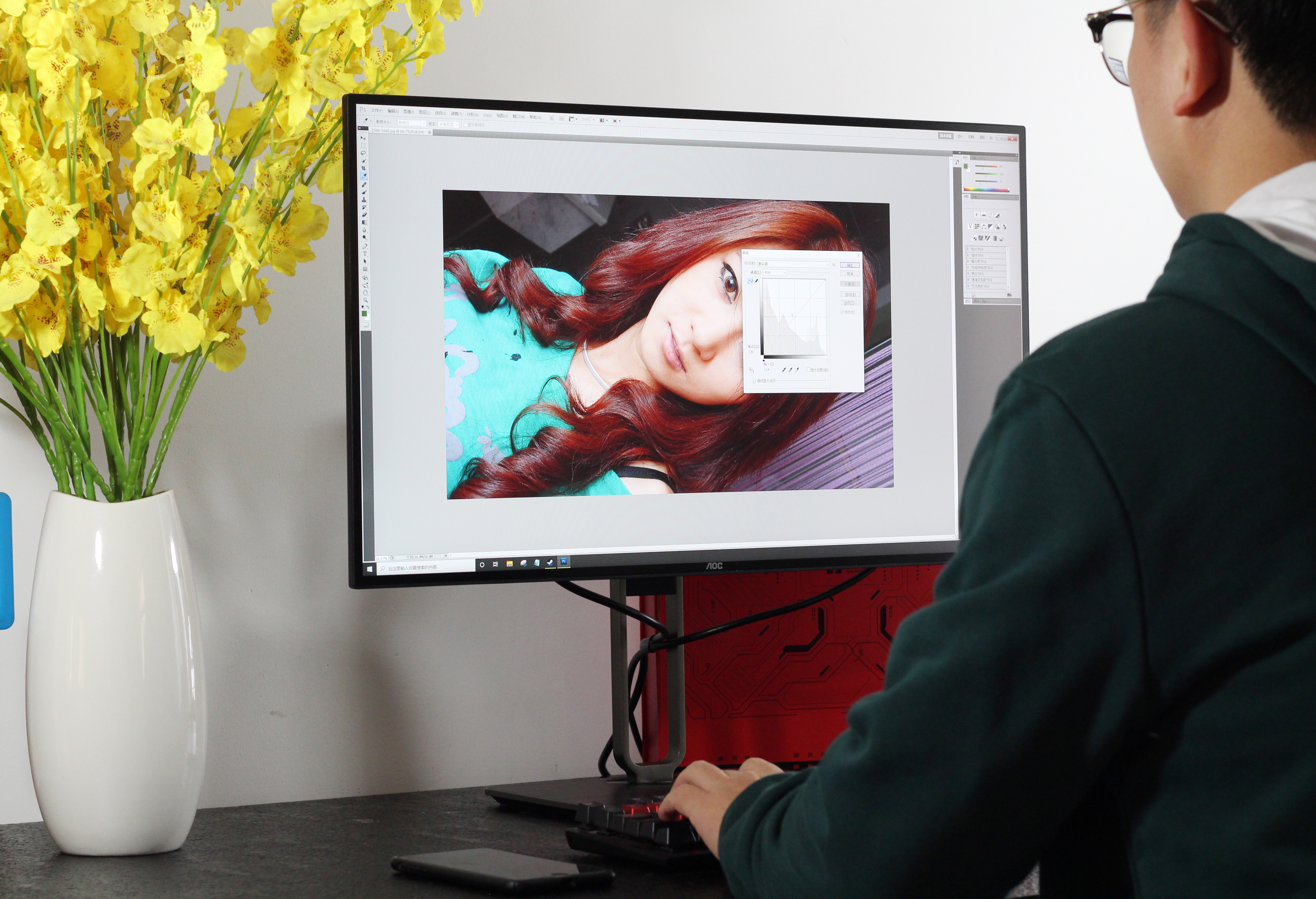 AOC Q27U2显示器评测：为创作者提供的一块好屏