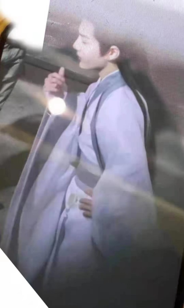 Xiao Zhan " jade bone Yao " stage photo exposure! Play is taken amount to 60, road of black clothes modelling is fully fetching expect