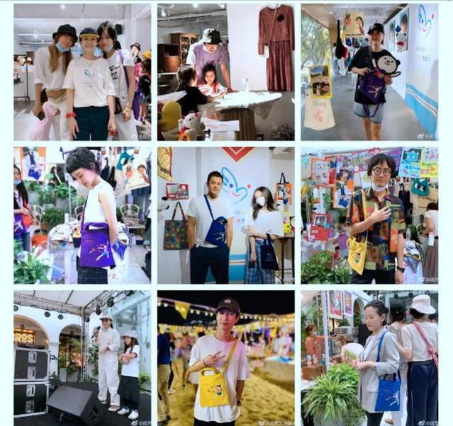 王菲帶女兒聚會，換新髮型攜眾友人為李嫣帶貨，李嫣在媽面前清純