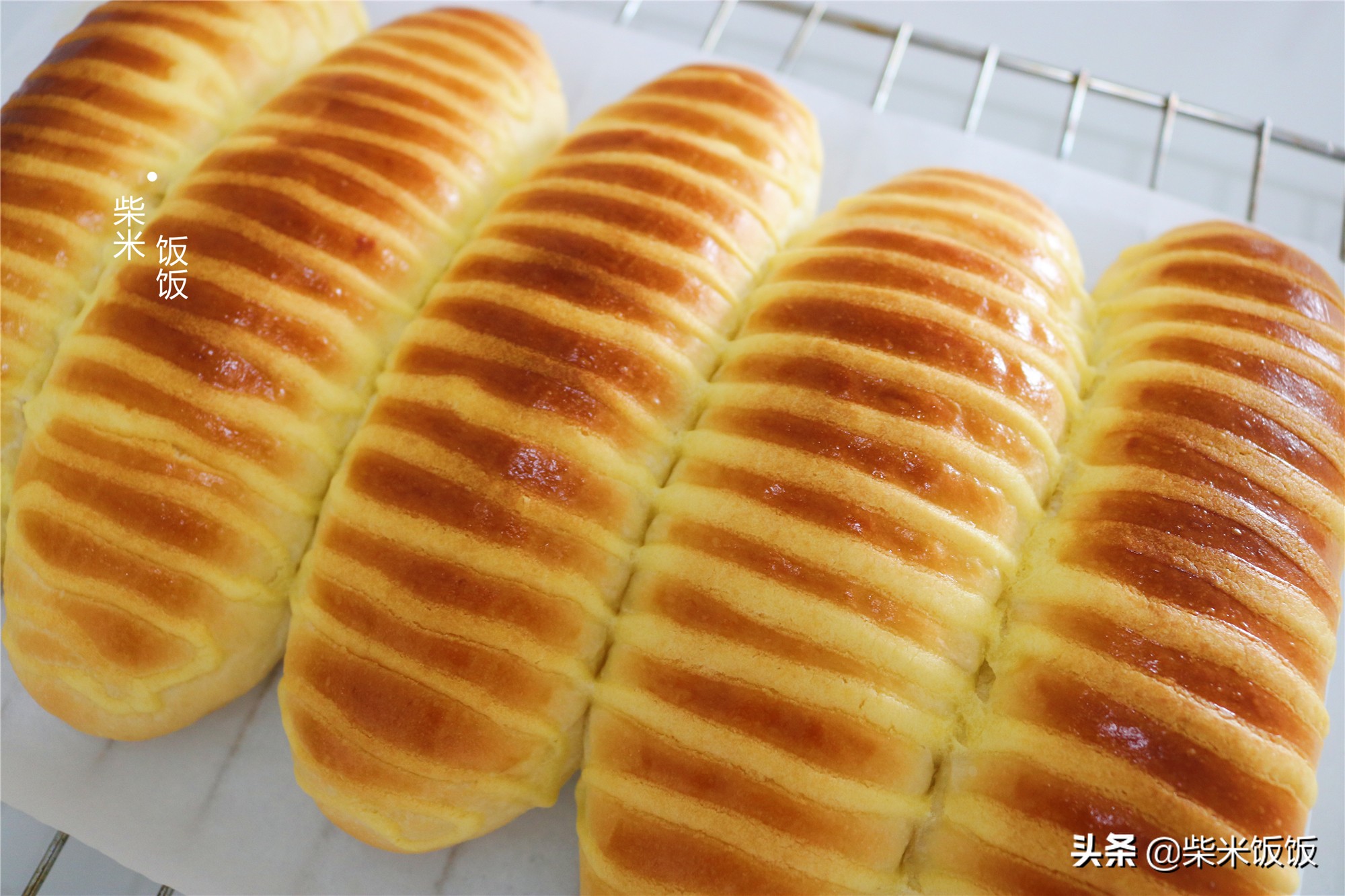 别给孩子买面包了，自己在家做，一次发酵，做法简单，香软好吃