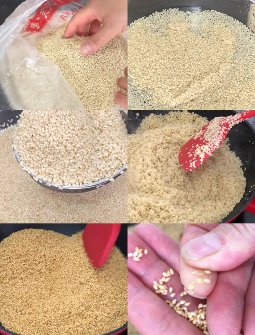 自制芝麻酱，无油无水纯芝麻酱很香，省事又好吃，关键是简单易学