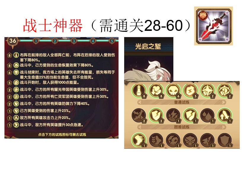 剑与远征主神试炼 神器试炼攻略