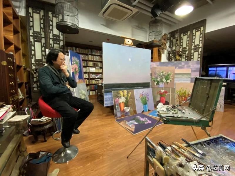 绽放——著名画家王力克笔下的生命之花